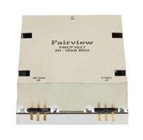 FAIRVIEW MICROWAVE FMCP1027 DROP-IN 90 DEGREE HYBRID COUPLER FROM 20 MHZ TO 1,000 MHZ RATED TO 150 WATTS