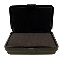 PLATT 203 Storage Case, PE (Polyethylene), 9.5" D x 6.5" W x 2.5" H, Black