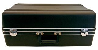 PLATT 241609PR Heavy-Duty Case, PE (Polyethylene), 9.75" x 16.25" x 24.25", Black