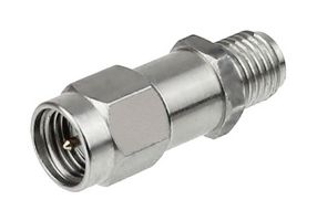 FAIRVIEW MICROWAVE SA6H-01 RF Fixed Attenuator, SMA Plug to SMA Jack, 1 dB, DC To 6GHz, 2 W, 50 ohm, Stainless Steel