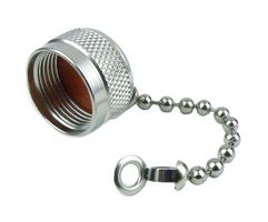 FAIRVIEW MICROWAVE SC2010C Connector Accessory, Dust Cap with Bead Chain, N Type Plug RF Connectors