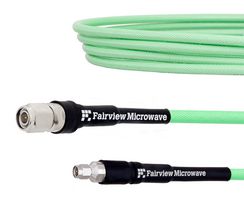 FAIRVIEW MICROWAVE FMCA1290-24 RF / Coaxial Cable Assembly, Low Loss, 24 ", 610 mm, LL335i, SMA Plug, TNC Plug, 50 ohm