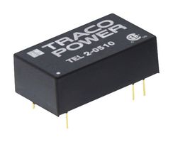 TRACO POWER TEL 2-2422 Isolated Through Hole DC/DC Converter, ITE, DIP, 2:1, 2 W, 2 Output, 12 V