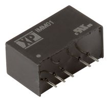 XP POWER IMM0112S12 Isolated Through Hole DC/DC Converter, Medical, SIP, 2:1, 1 W, 1 Output, 12 V