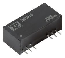 XP POWER IMM0505D15 Isolated Through Hole DC/DC Converter, Medical, SIP, 2:1, 5 W, 2 Output, 15 V
