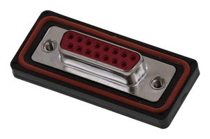 MOLEX 173110-0007 D Sub Connector, 15 Contacts, Receptacle, Solder Cup, DA, 173110 Series, Brass Body
