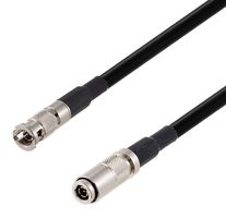 FAIRVIEW MICROWAVE FMCA2608/BK-12 RF / Coaxial Cable Assembly, 12 ", 305 mm, Belden 4855R, HD BNC Plug, 1.0 / 2.3 Plug, 75 ohm