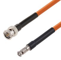 FAIRVIEW MICROWAVE FMCA2674/OR-12 RF / Coaxial Cable Assembly, 12 ", 305 mm, Belden 1694A, BNC Plug, HD BNC Plug, 75 ohm