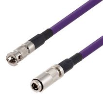 FAIRVIEW MICROWAVE FMCA2734/VL-120 RF / Coaxial Cable Assembly, 120 ", 3.05 m, Belden 1855A, HD BNC Plug, 1.0 / 2.3 Plug, 75 ohm