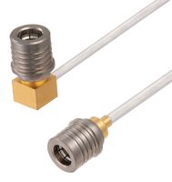 FAIRVIEW MICROWAVE FMCA2983-24 RF / Coaxial Cable Assembly, 24 ", 610 mm, FM-SR086ALTN-STR, RG405, QMA Plug
