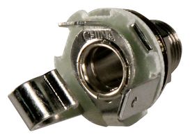 NEUTRIK NYS 229L Phone Audio Connector, Mono, 2 Contacts, Jack, 6.35 mm, Panel Mount, Silver Plated Contacts