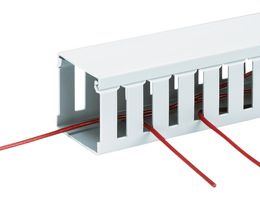 PANDUIT NE1.5X1.5WH6 Raceway Duct, 41.15 mm, 41.7 mm, 1.8 m, 1.62 ", 1.64 ", 6 ft