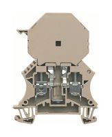 WEIDMULLER 1014400000 DIN Rail Mount Terminal Block, 2 Positions, 20 AWG, 8 AWG, 6 mm², Screw, 6.3 A