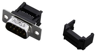 AMPHENOL COMMUNICATIONS SOLUTIONS L17DEFRA09PC309 D Sub Connector, Standard, Plug, 17D Series, 9 Contacts, DE, IDC / IDT