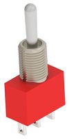 ALCOSWITCH - TE CONNECTIVITY A101TZQ04 Toggle Switch, On-None-On, SPDT, Non Illuminated, Gemini A Series, Panel Mount, 5 A