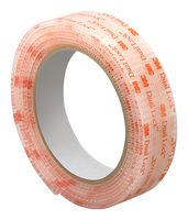 3M 1-10-SJ3560 Hook & Loop Fastener, Dual Lock™ Reclosable, 1 ", 25.4 mm, Transparent, PP (Polypropylene)