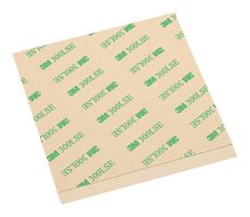 3M 12X12-6-9472LE Tape, Pressure Sensitive Adhesive, High Strength Acrylic Adhesive, Adhesive Transfer, Square