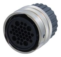 AMPHENOL INDUSTRIAL UPT06D-24-48P Circular Connector, IP67, MIL-DTL-26482 Series I, Straight Plug, 48 Contacts, Crimp Pin, Bayonet