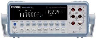 GW INSTEK GDM-8261A Bench Digital Multimeter, GDM-8000 Series, 1200000 Count, True RMS, Auto, Manual Range, 1 kV, 10 A