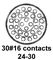 CINCH CONNECTIVITY SOLUTIONS BACC63CB24-30P8H