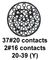 CINCH CONNECTIVITY SOLUTIONS BACC45FT20-39P8H