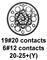 CINCH CONNECTIVITY SOLUTIONS BACC45FT20-25S7H