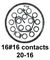 CINCH CONNECTIVITY SOLUTIONS BACC45FT20-16P8