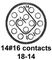 CINCH CONNECTIVITY SOLUTIONS CN0967C18G14S6-040