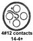CINCH CONNECTIVITY SOLUTIONS BACC63BN14-4PN