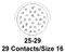 AMPHENOL AEROSPACE D38999/24MJ29PA