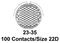 AMPHENOL AEROSPACE D38999/20WH35PA