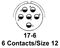 AMPHENOL AEROSPACE D38999/26WE6SN