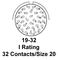 AMPHENOL AEROSPACE MS27467T19F32S