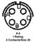 AMPHENOL INDUSTRIAL PT06A-8-4S