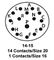 ITT CANNON KPSE06J14-15PX