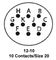 ITT CANNON KPT00E12-10P