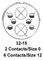 AMPHENOL INDUSTRIAL MS3106A32-15P-RES
