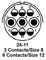 AMPHENOL AEROSPACE MS3456W24-11P