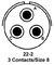 AMPHENOL INDUSTRIAL MS3102E22-2P