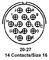AMPHENOL INDUSTRIAL MS3106A20-27SY