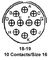 AMPHENOL INDUSTRIAL MS3108A18-19S