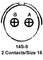 AMPHENOL INDUSTRIAL MS3100A14S-9S-RES