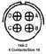 AMPHENOL INDUSTRIAL MS3106A14S-2S
