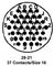 AMPHENOL INDUSTRIAL 97-3106A-28-21P