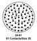 AMPHENOL AEROSPACE MS3476W24-61P