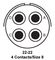 AMPHENOL INDUSTRIAL GTS06A22-22S-025