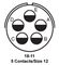 AMPHENOL INDUSTRIAL GTS030-18-11P
