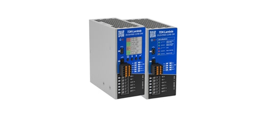 DUSH960-1248 Series, 960W DIN rail mount programmable DC-UPS