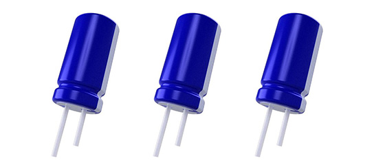 EDLC 2.7V and 3V Radial Supercapacitors