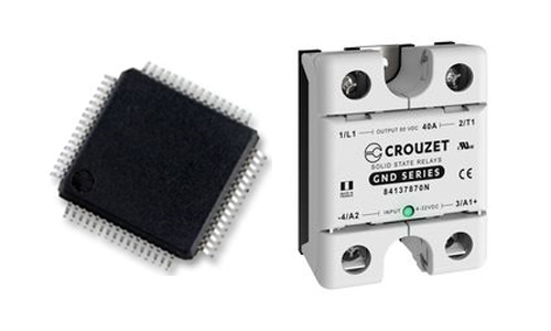 Figure 2: From microcontroller to power relay